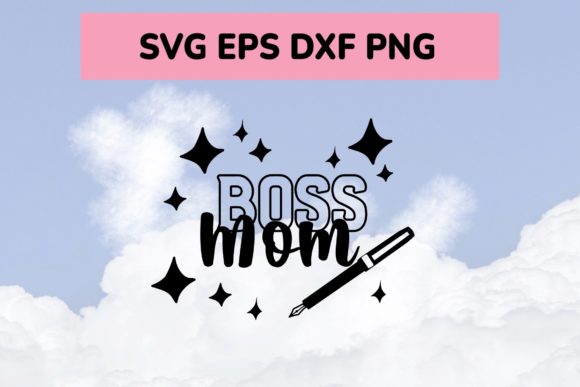 Boss MOM Craft Graphics for Local Business Branding