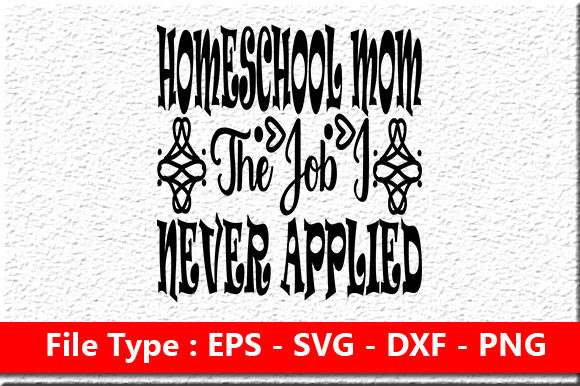 Homeschool Mom Bundle Svg Design for Crafts and Graphics