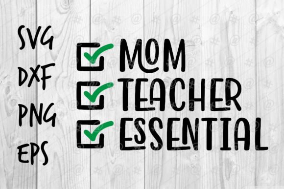 Mom Essential SVG for Crafts and Graphics